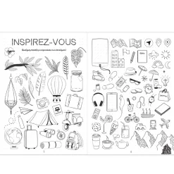 Bullet Journal*Draeger Paris Kit carnet de voyages - Mes plus beaux voyages