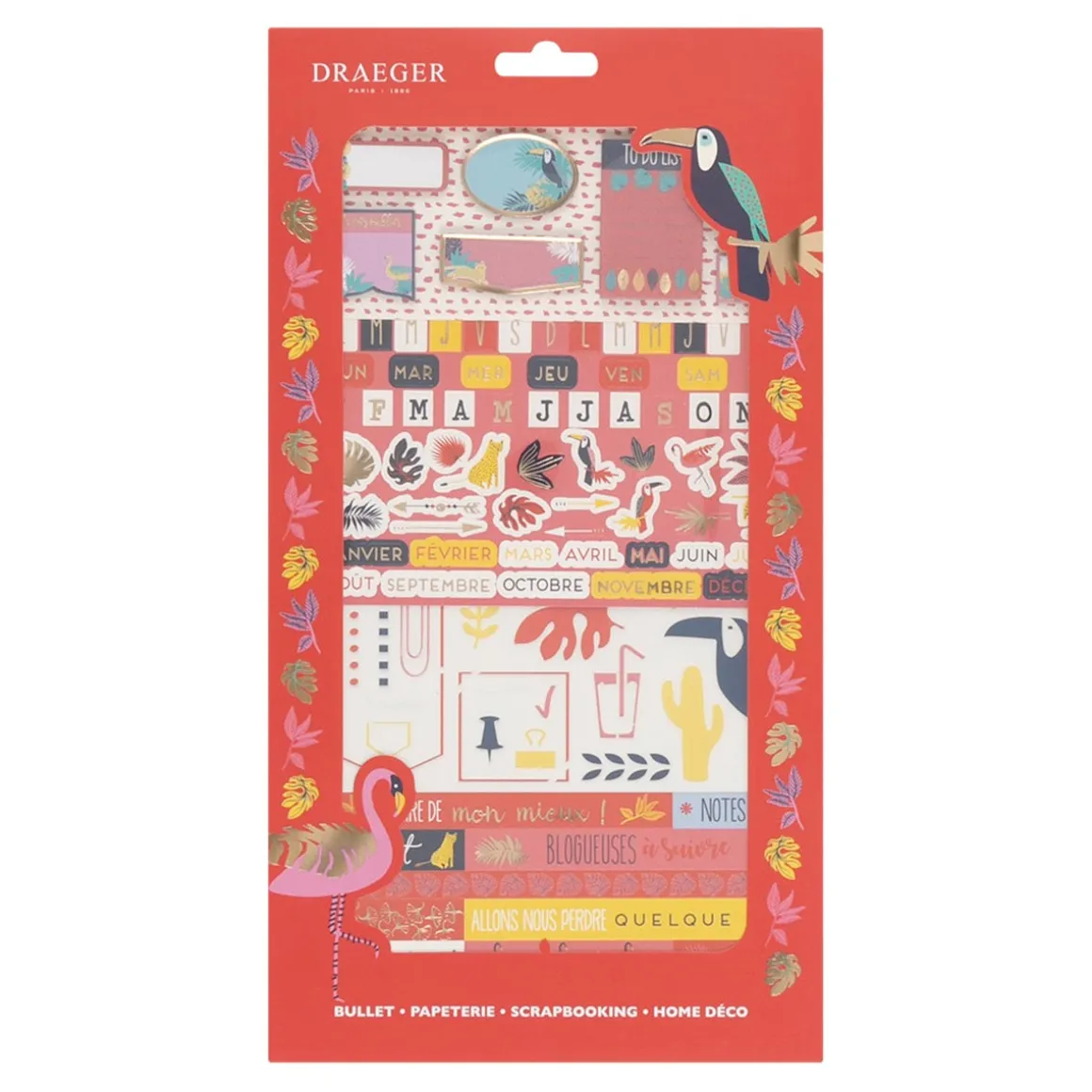 Stickers Muraux|Kit Démarrage*Draeger Paris Kit de décoration Bullet journal Jungle