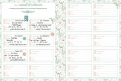 Organiseurs*Draeger Paris Kit de papeterie Mon organiseur de mariage