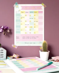 Semainiers|Organiseurs*Draeger Paris Kit de papeterie semainier familial