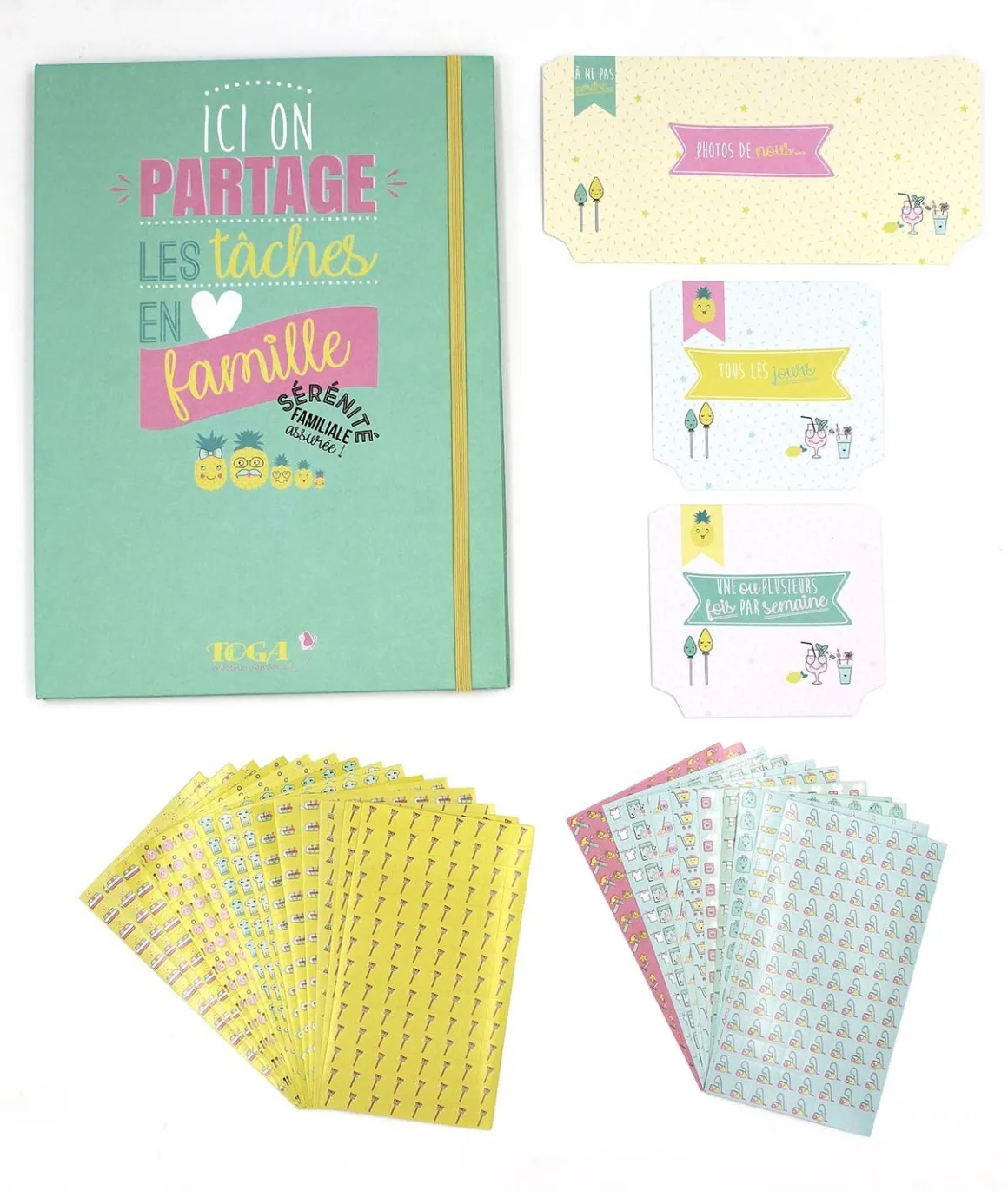 Semainiers|Organiseurs*Draeger Paris Kit de papeterie semainier familial