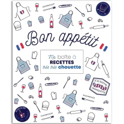 Organiseurs*Draeger Paris Kit papeterie Ma boîte à recettes Frenchy