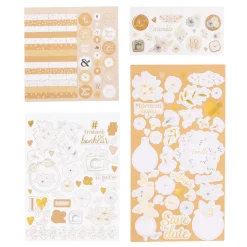 Stickers Muraux|Kit Démarrage*Draeger Paris Kit stickers autocollants et die cuts Blanc et or