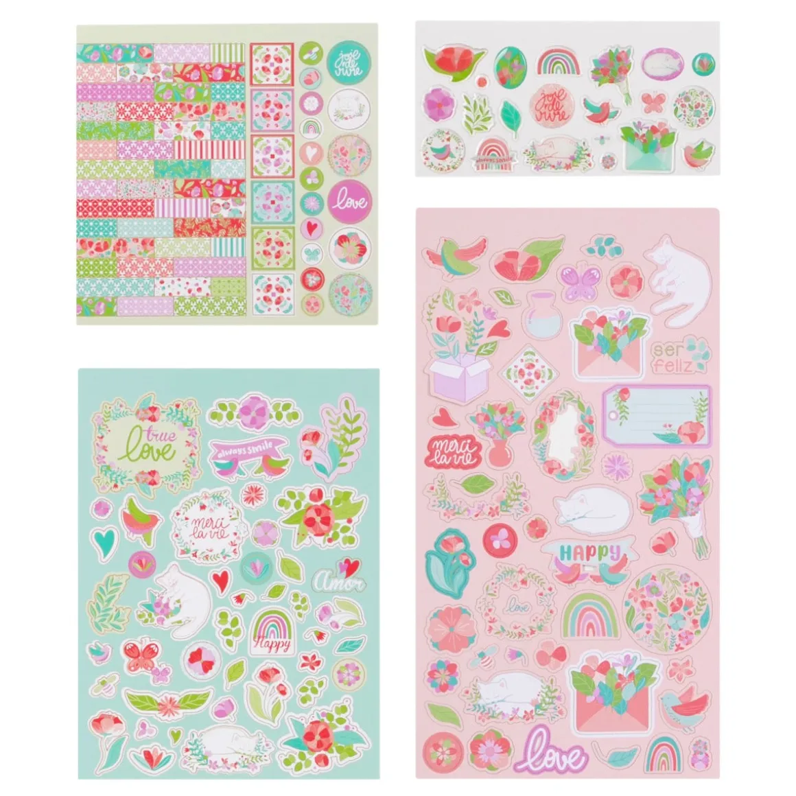 Stickers Muraux|Kit Démarrage*Draeger Paris Kit stickers autocollants et die cuts Fleurs