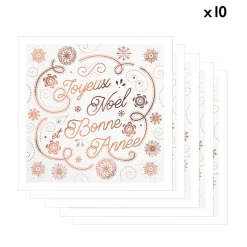Cartes De Noêl*Draeger Paris Lot de 10 Cartes de vœux Etincelle Mandala