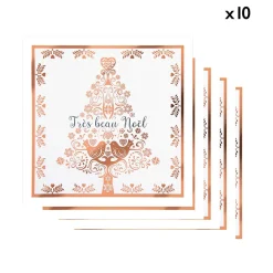 Cartes De Noêl*Draeger Paris Lot de 10 Cartes de vœux Etincelle