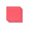 Papier Unitaire*Draeger Paris Lot de 5 Feuilles de Papier Scrapbooking Moucheté - Rose Corail