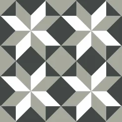 Stickers De Carrelage|Stickers & Embellissements*Draeger Paris Lot de 5 Stickers Carrelage 15x15 cm Etoiles Géométriques