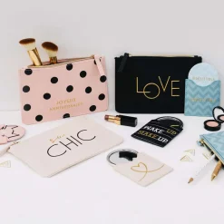 Pochettes & Trousses|Pochettes & Miroirs*Draeger Paris Lot Pochette & Miroir Coquette