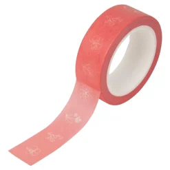 Accessoires D'emballage|Accessoires & Outils De Diy*Draeger Paris Masking tape 10 m - Fleurs - corail
