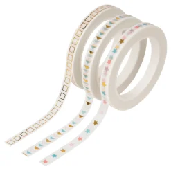 Accessoires D'emballage|Accessoires & Outils De Diy*Draeger Paris Masking tape 3x10 m - Etoiles, triangles, carrés