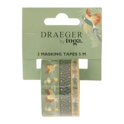 Accessoires D'emballage|Accessoires & Outils De Diy*Draeger Paris Masking tapes Safari 3x5 m