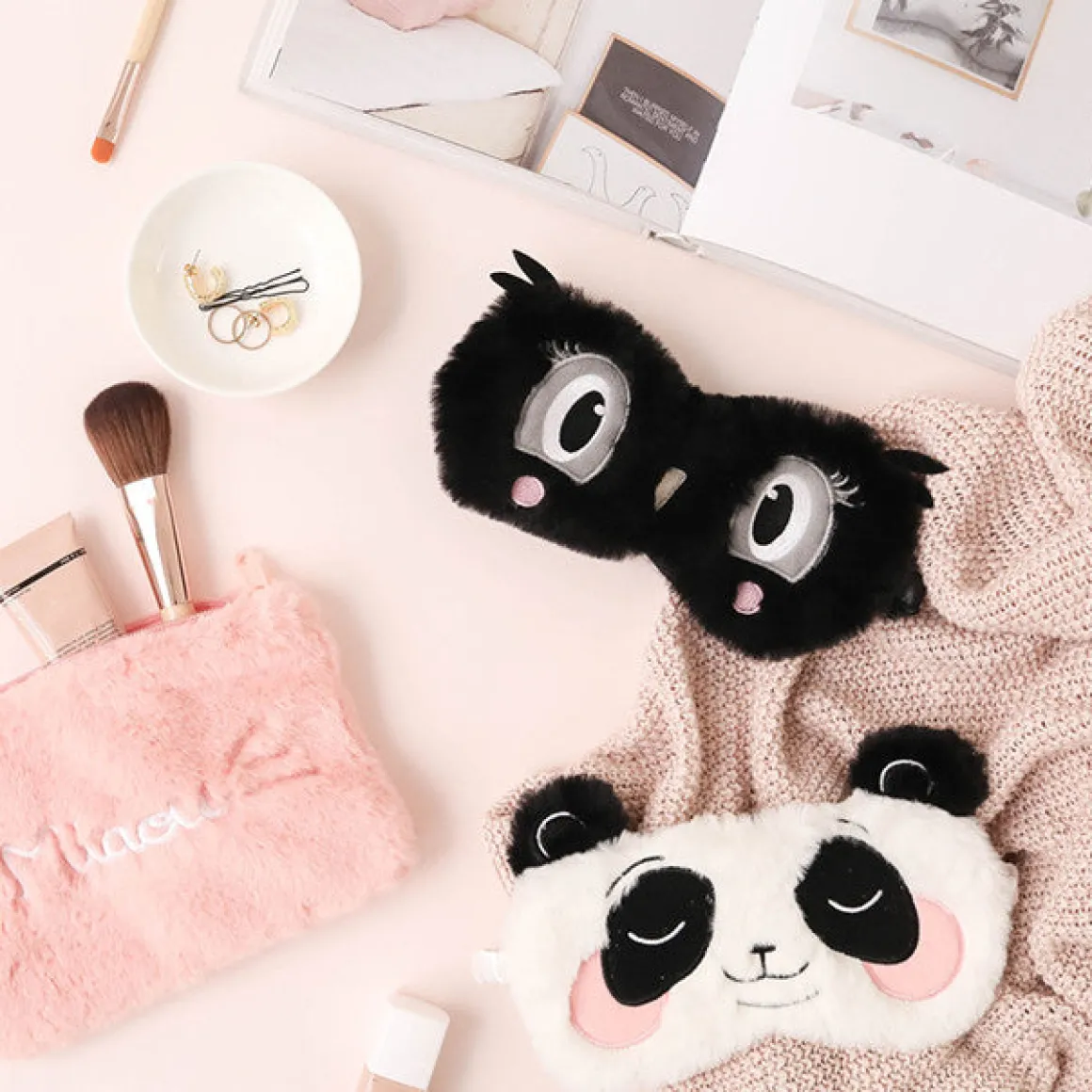 Accessoires Cocooning*Draeger Paris Masque de nuit Renard