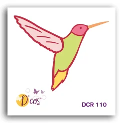 Accessoires & Outils De Diy*Draeger Paris Matrice de découpe - D'co - Oiseau Tropical