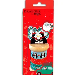 Accessoires D'emballage|Accessoires & Outils De Diy*Draeger Paris Mini masking tapes Noël 3x15 m