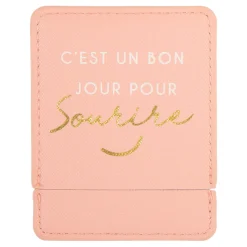 Pochettes & Trousses|Pochettes & Miroirs*Draeger Paris Miroir C'est un bon jour pour sourire