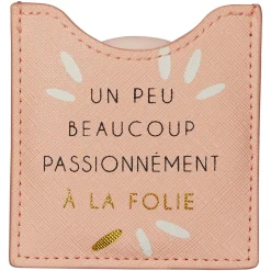 Pochettes & Trousses|Pochettes & Miroirs*Draeger Paris Miroir de Poche - Un Peu Beaucoup Passionnément A La Folie