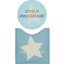 Pochettes & Trousses|Pochettes & Miroirs*Draeger Paris Miroir Joyeux anniversaire