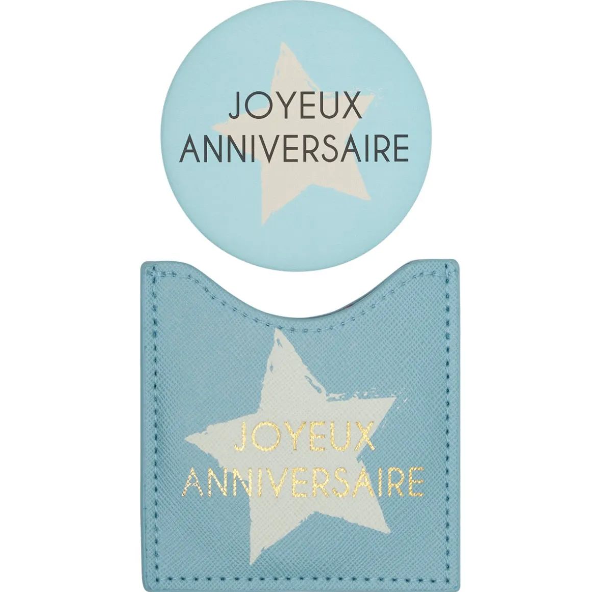 Pochettes & Trousses|Pochettes & Miroirs*Draeger Paris Miroir Joyeux anniversaire