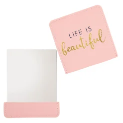 Pochettes & Trousses|Pochettes & Miroirs*Draeger Paris Miroir Life is beautiful