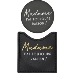 Pochettes & Trousses|Pochettes & Miroirs*Draeger Paris Miroir Madame j'ai toujours raison
