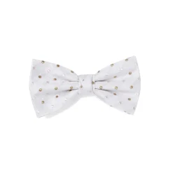 Nœuds Papillon*Draeger Paris Noeud papillon à pois roses et camel