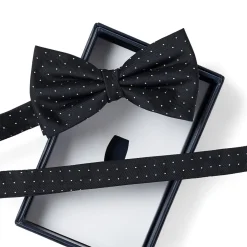 Nœuds Papillon*Draeger Paris Noeud papillon noir à pois blancs