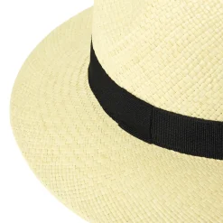 Chapeaux*Draeger Paris Panama galon noir