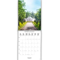 Calendriers|Agendas*Draeger Paris Petit Calendrier Mensuel 2025 14x18 cm - Jardins