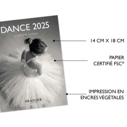 Calendriers|Agendas*Draeger Paris Petit Calendrier Mural 14x18 cm 2025