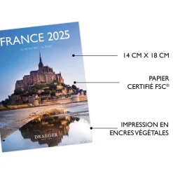 Calendriers|Agendas*Draeger Paris Petit Calendrier Mural 14x18 cm 2025