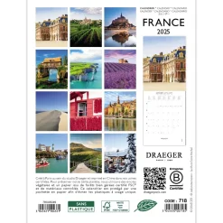 Calendriers|Agendas*Draeger Paris Petit Calendrier Mural 14x18 cm 2025