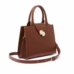 Sac Cabas*Draeger Paris Petit Sac Cabas Camille - Cognac