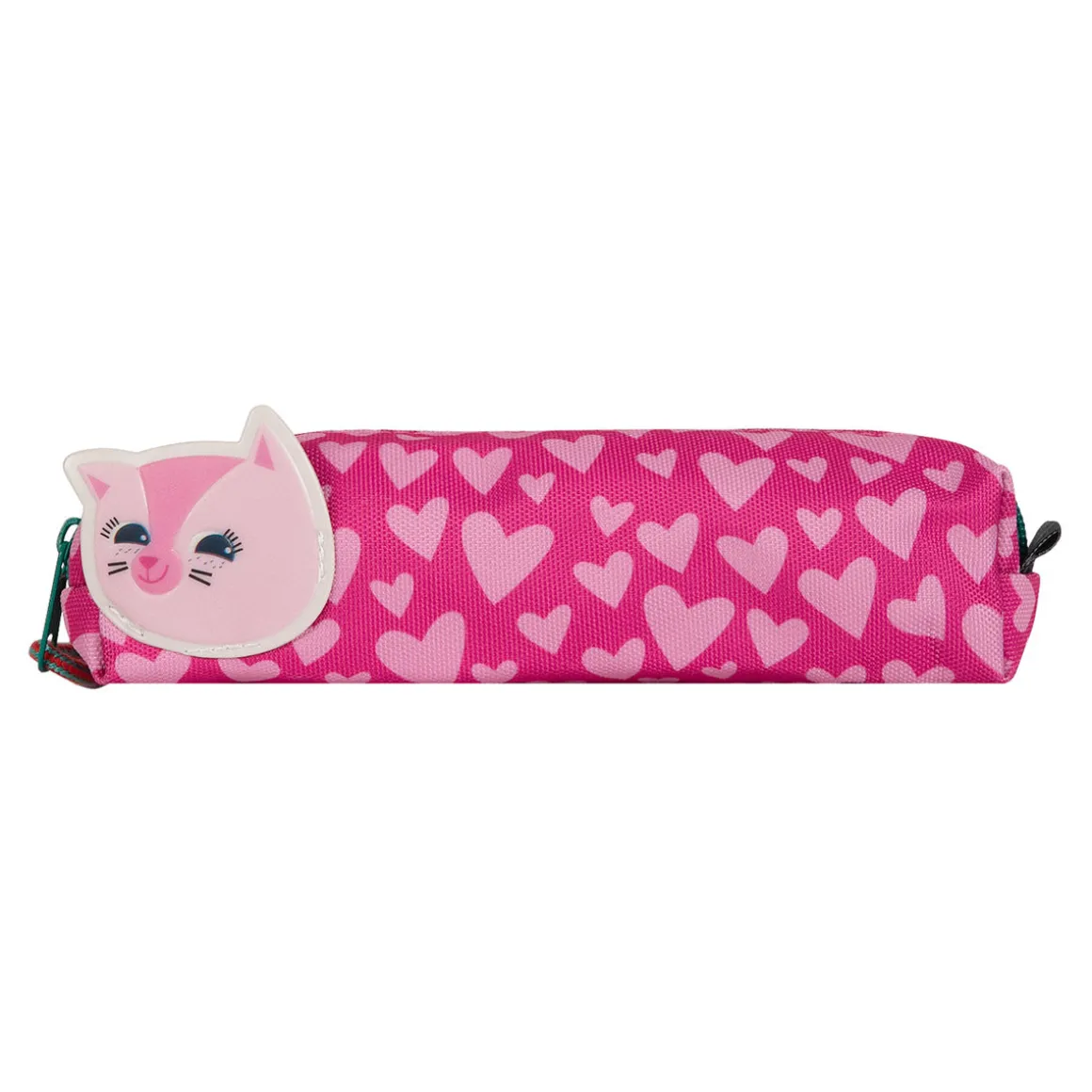 Fournitures Scolaires*Draeger Paris Petite trousse chat coeurs