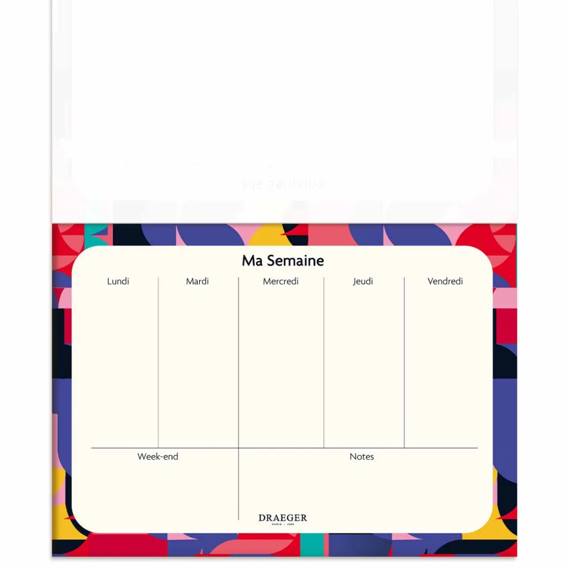 Semainiers|Organiseurs*Draeger Paris Planificateur semainier 2025 - 28x20 cm - Multicolore