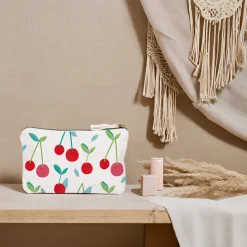 Pochettes & Trousses|Pochettes & Miroirs*Draeger Paris Pochette coton Cerises