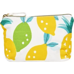 Pochettes & Trousses|Pochettes & Miroirs*Draeger Paris Pochette coton Citrons