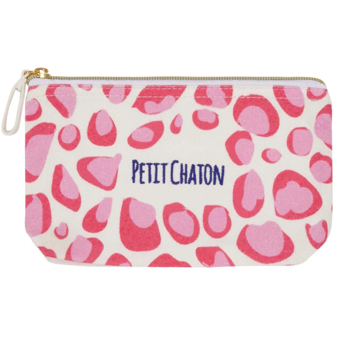 Pochettes & Trousses|Pochettes & Miroirs*Draeger Paris Pochette coton Petit chaton