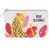 Pochettes & Trousses|Pochettes & Miroirs*Draeger Paris Pochette coton Reine de la jungle