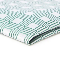 Mariage|Pochette De Costume*Draeger Paris Pochette de costume en 100% soie - Twill de soie - Vert - 26x26 cm - Draeger