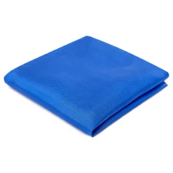 Pochette De Costume*Draeger Paris Pochette de costume en soie - bleu roi