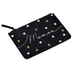 Pochettes & Trousses|Pochettes & Miroirs*Draeger Paris Pochette Maman - à pois