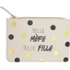 Pochettes & Trousses|Pochettes & Miroirs*Draeger Paris Pochette Telle mère telle fille