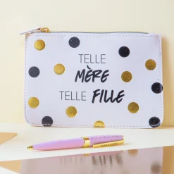 Pochettes & Trousses|Pochettes & Miroirs*Draeger Paris Pochette Telle mère telle fille
