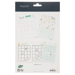 Accessoires & Outils De Diy|Bullet Journal*Draeger Paris Pochoir Bullet journal Agenda mois