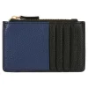 Porte-cartes*Draeger Paris Porte-cartes zippé - bleu marine et noir