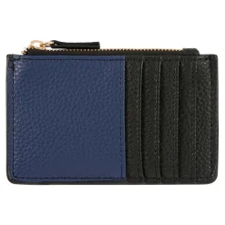 Porte-cartes*Draeger Paris Porte-cartes zippé - bleu marine et noir