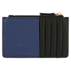 Porte-cartes*Draeger Paris Porte-cartes zippé - bleu marine et noir