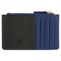 Porte-cartes*Draeger Paris Porte-cartes zippé - noir et bleu marine