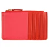 Porte-cartes*Draeger Paris Porte-cartes zippé - rouge et rose